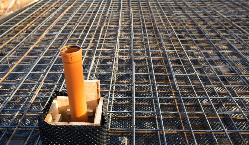 iron fittings for foundation