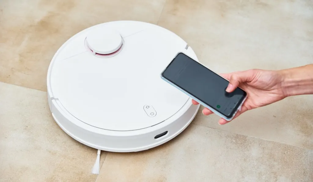 hand programming a roomba