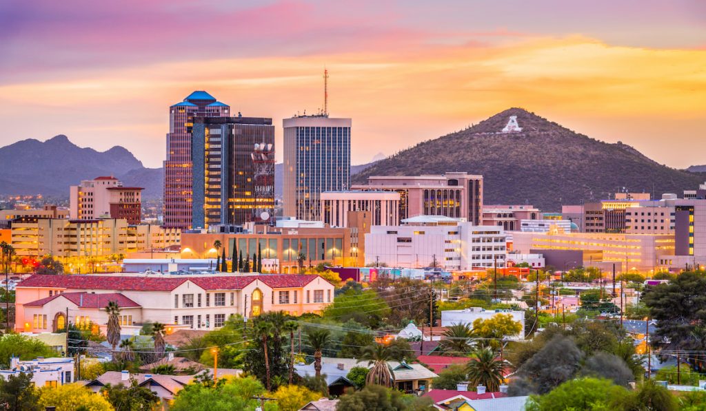 Tucson, Arizona, USA Skyline 