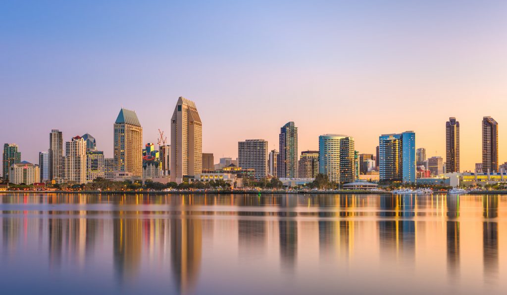 San Diego, California, USA Cityscape
