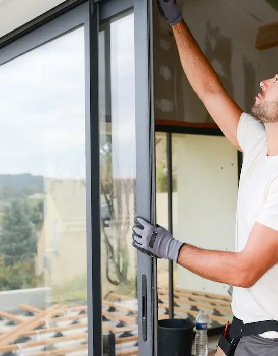 handsome-young-man-installing-bay-window-in-a-new-house-construction-site