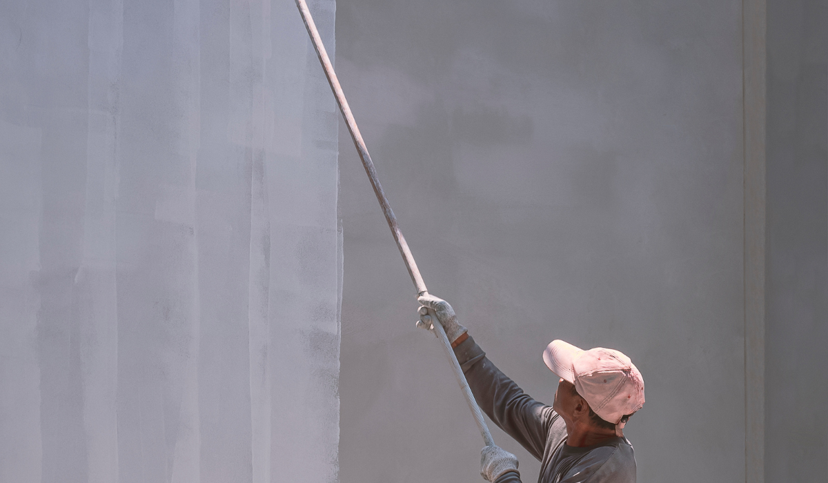 Painting Concrete Block Walls Outside 9 Tips This Must Be Home   White Primer Color Ee220813 